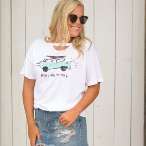 Cute comfort top. “Sea is calling my name”.